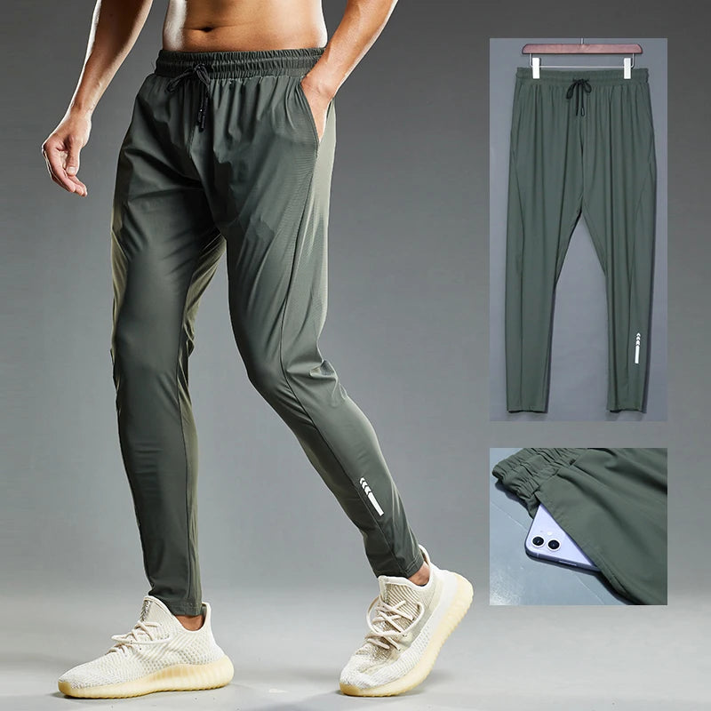 Elastic Men Running Sport Pants