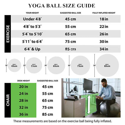 PVC Fitness Ball Yoga Ball