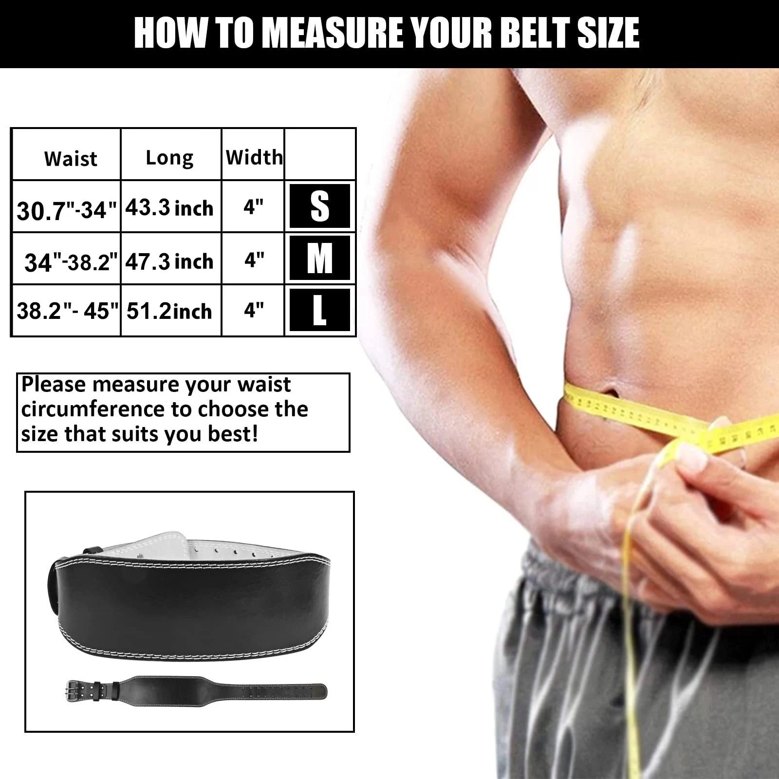 Fitness Weight Lifting Belt