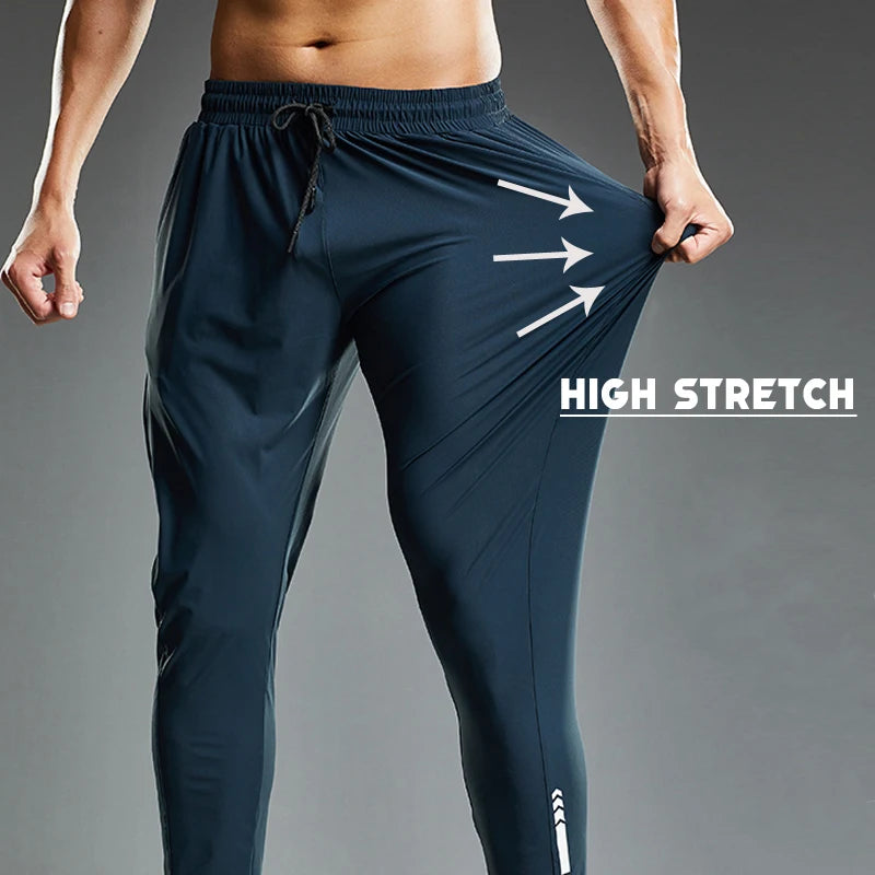 Elastic Men Running Sport Pants