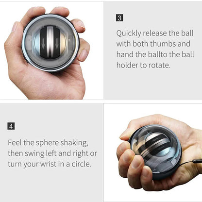 LED Wrist Power Ball Trainer