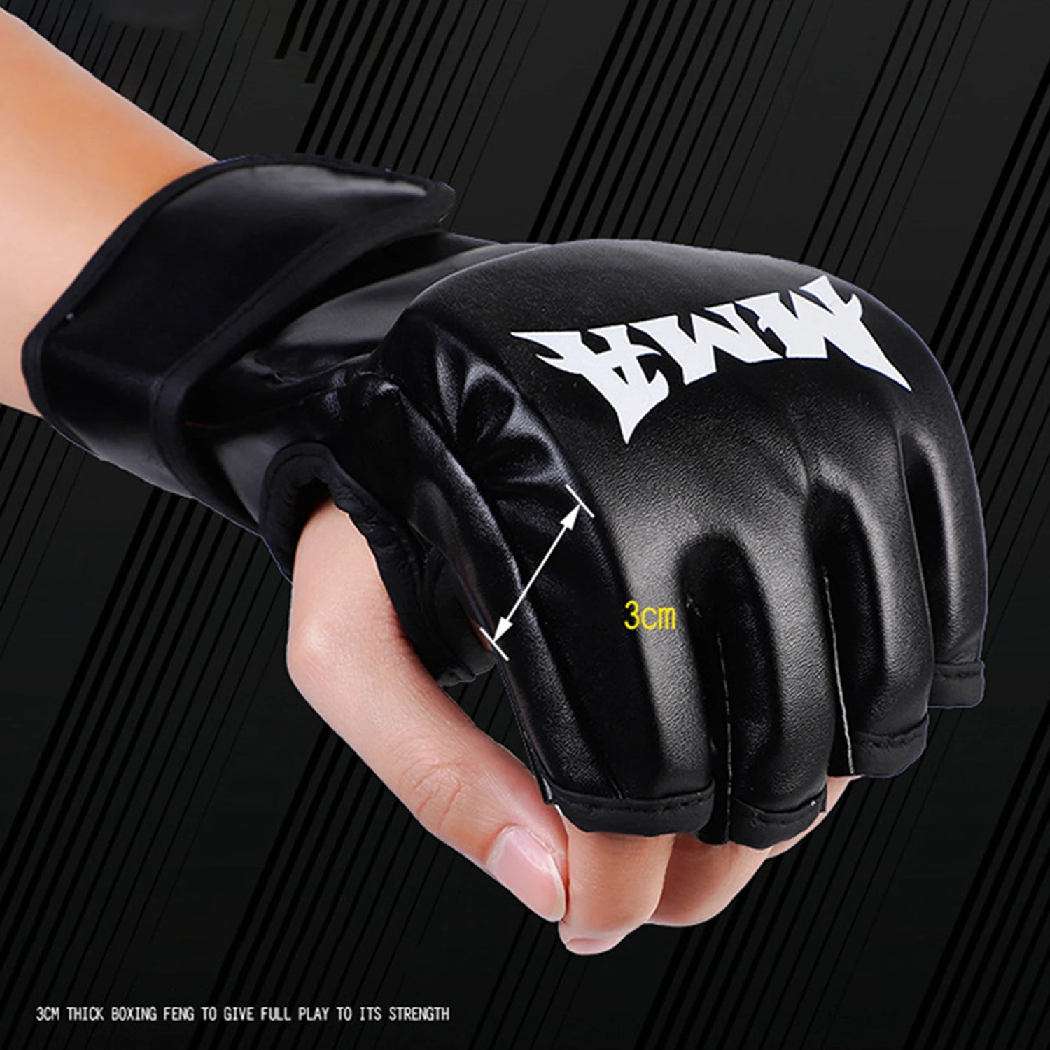 PU Leather Boxing Gloves