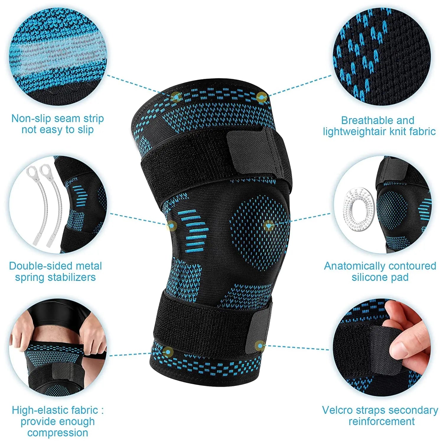 Knee Brace Compression Sleeve