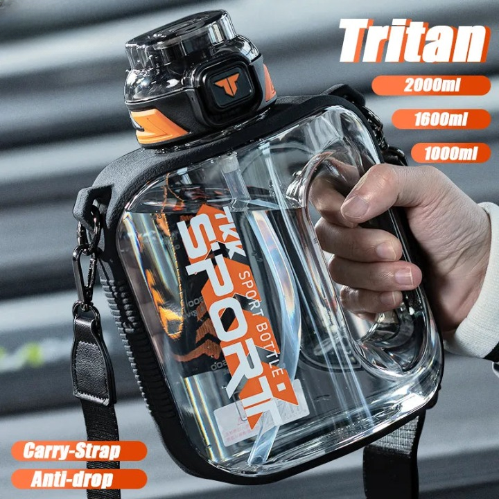 1/1.6/2L Sports Water Bottle