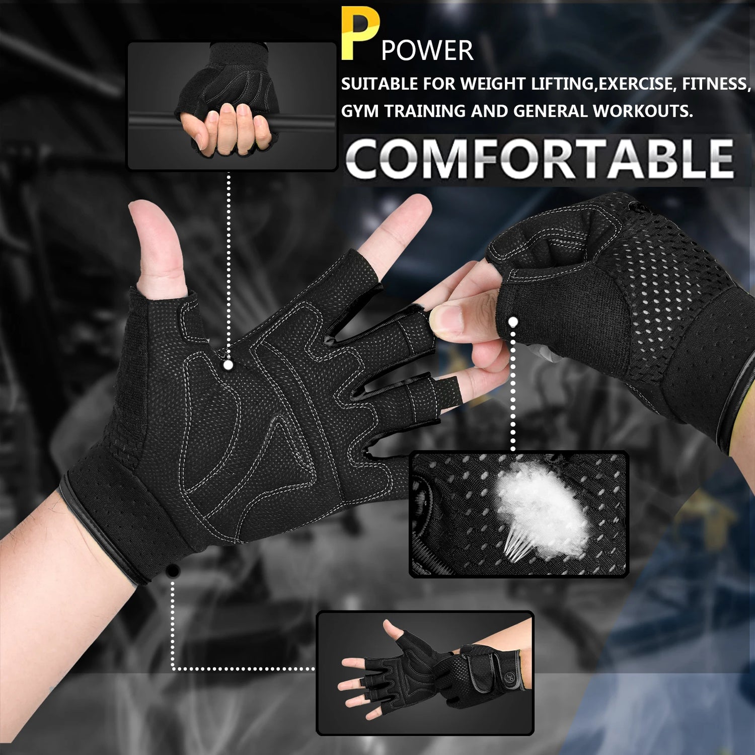 Gym Gloves Non-slip