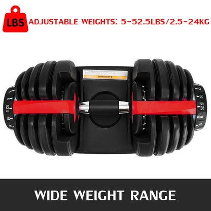 24Kg Adjustable Dumbbell Set