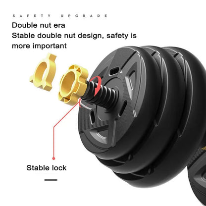 Dumbbell to Barbell Set