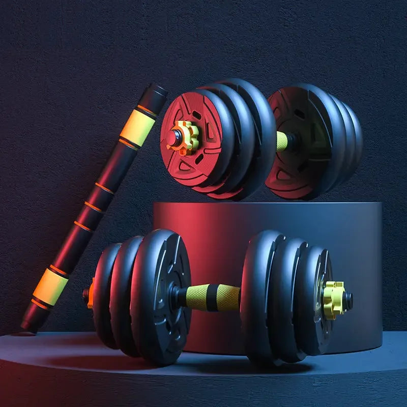 Dumbbell to Barbell Set